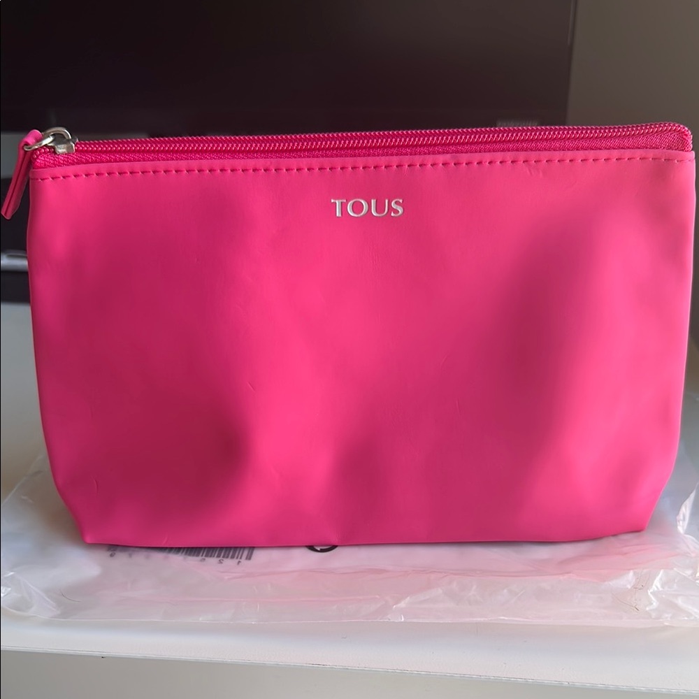 TOUS Pink makeup  Bag